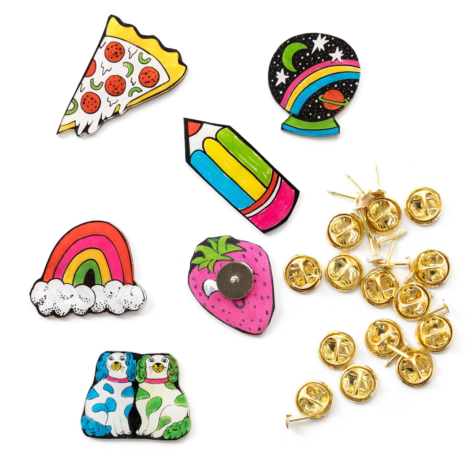 Yellow Owl Workshop - DIY Pin & Flair Kit - PMA Store at the Portland Museum of Art, Maine