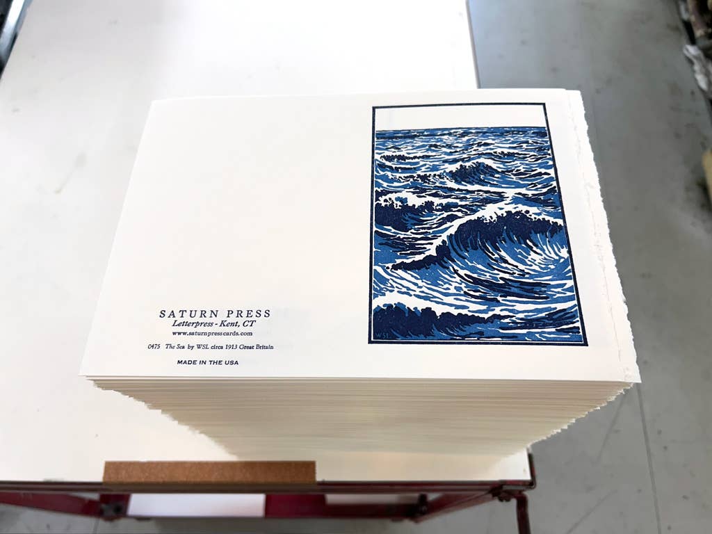 Saturn Press - The Sea: Sleeved - PMA Store at the Portland Museum of Art, Maine