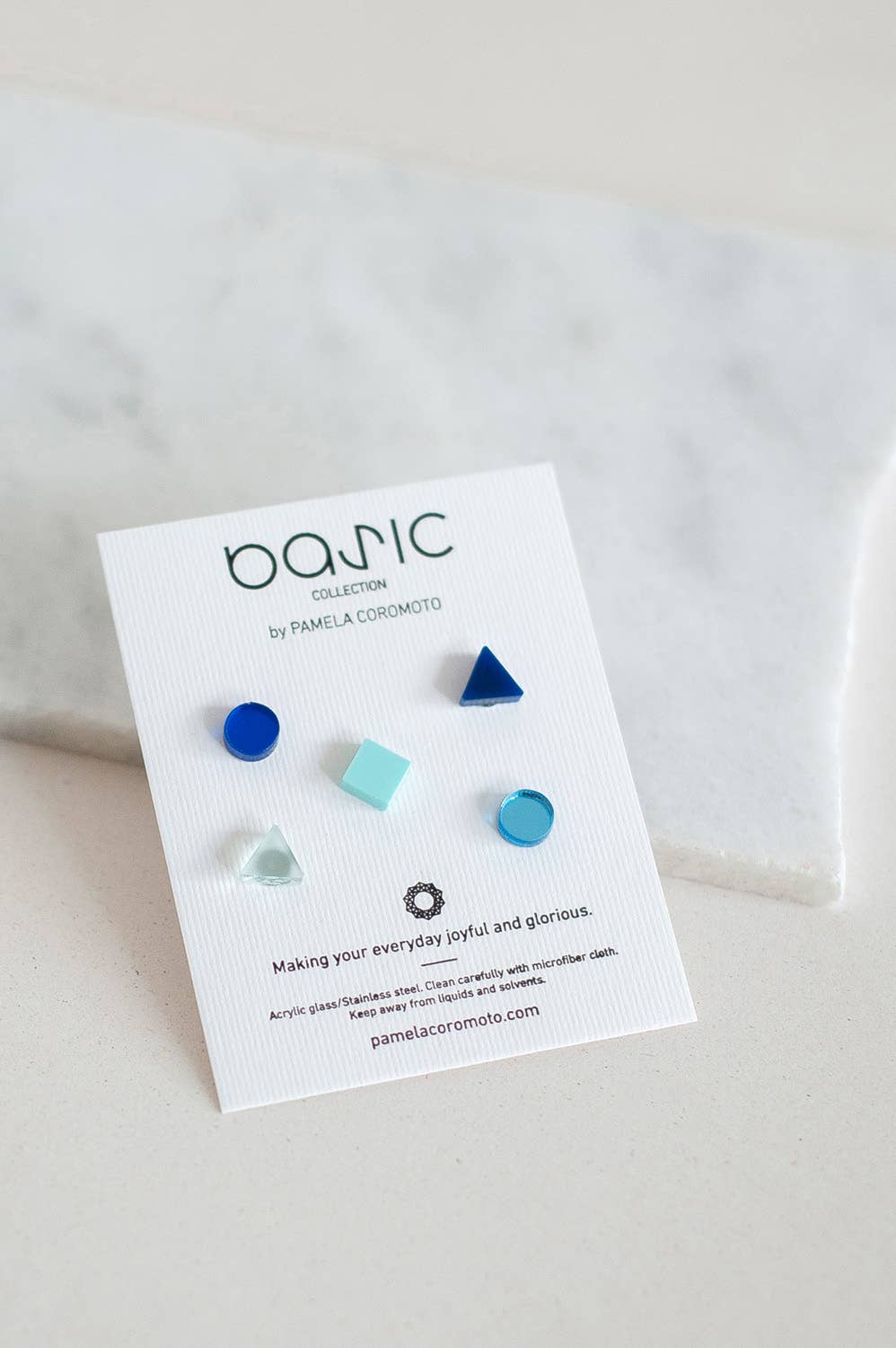 Pamela Coromoto - Basic - Mini Earrings Set (5) - Colorful Palette: Yellow Palette