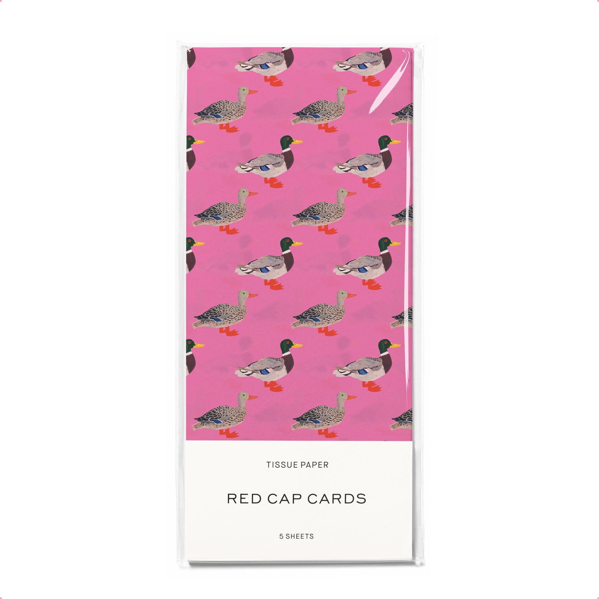 Quacky Birthday tissue paper: 5 Sheets - PMA Store at the Portland Museum of Art, Maine