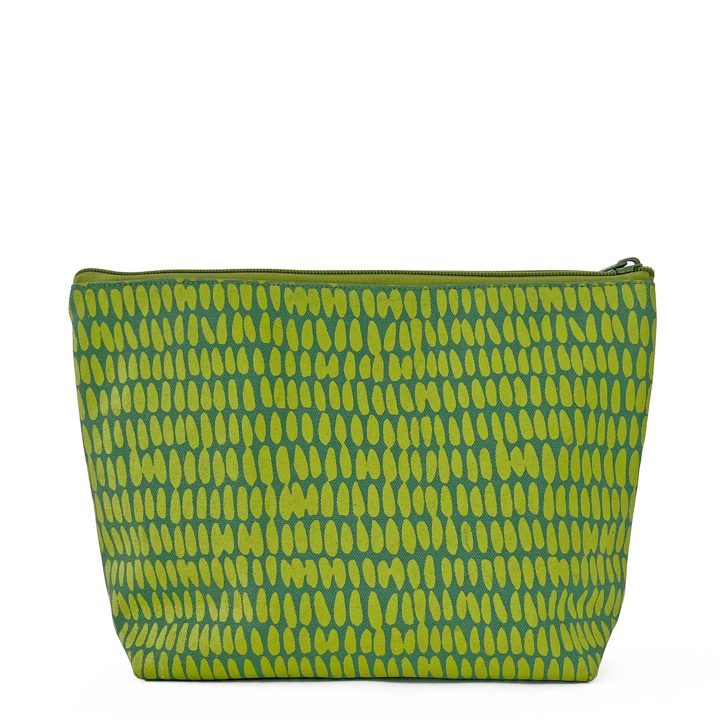 Travel Pouch Large: Cheetah Citron - PMA Store at the Portland Museum of Art, Maine