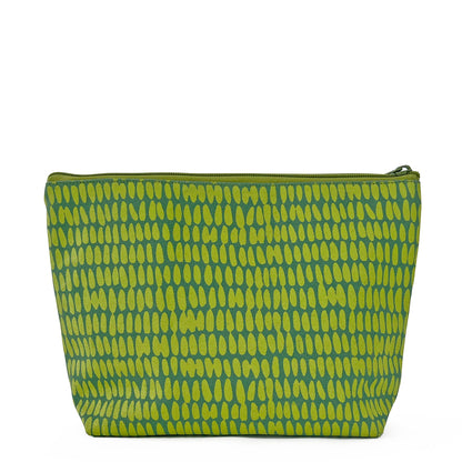 Travel Pouch Large: Cheetah Citron - PMA Store at the Portland Museum of Art, Maine
