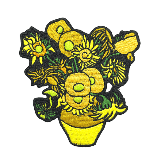 Today is Art Day - Patch - Sunflowers - Van Gogh - PMA Store at the Portland Museum of Art, Maine