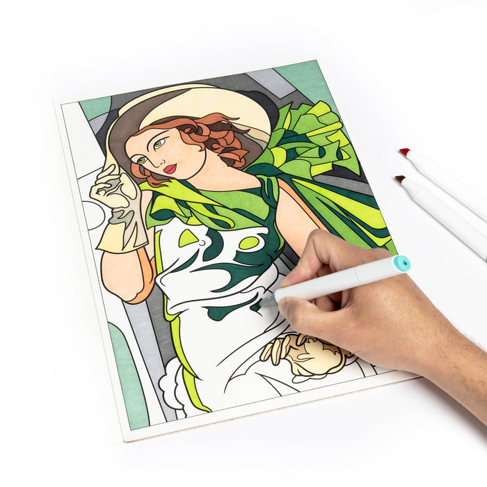 Today is Art Day - Coloring Book - Women in Art