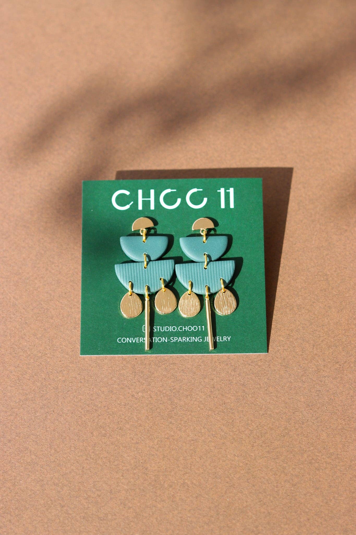 KAYLA EARRINGS // GOLD TONE: Hydrangea - PMA Store at the Portland Museum of Art, Maine