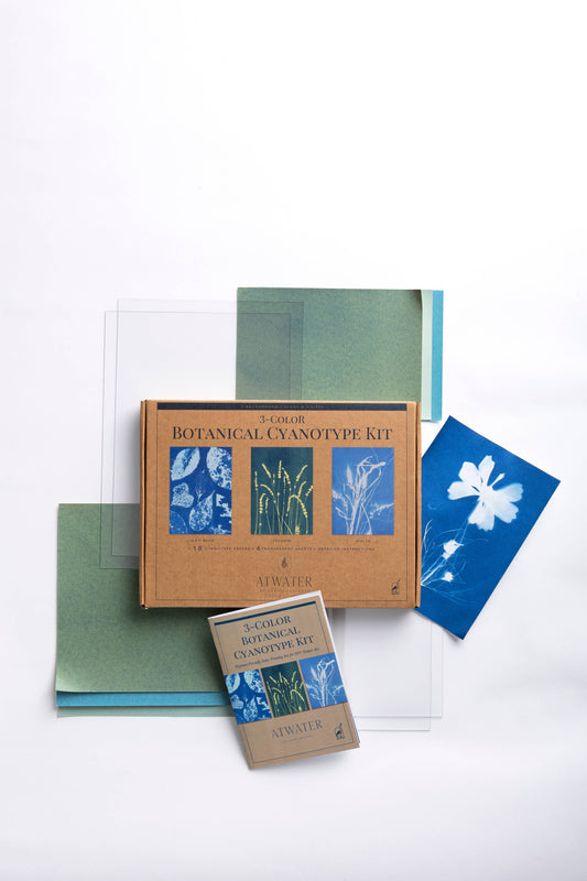 Schiffer Publishing - 3-Color Botanical Cyanotype Kit: Beginner-Friendly DIY Kit