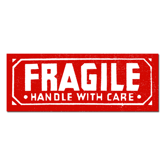 Apply Stickers - FRAGILE by Andy Warhol - Die-Cut Sticker