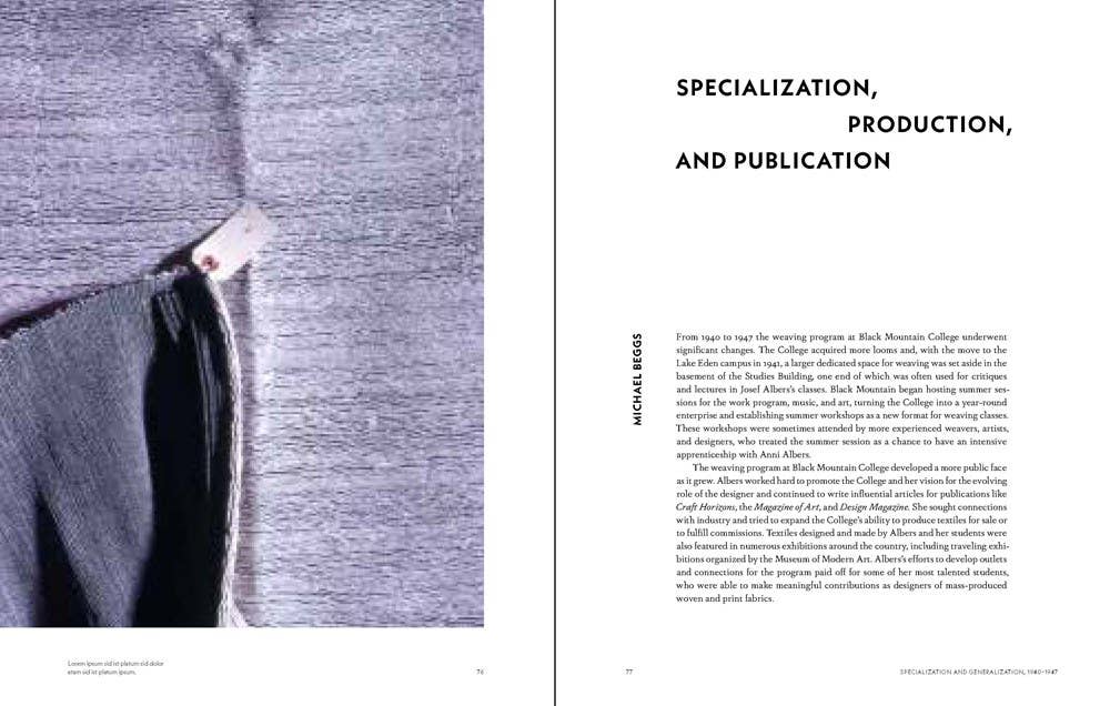 Weaving at Black Mountain College: Anni Albers,: Hardcover - PMA Store at the Portland Museum of Art, Maine