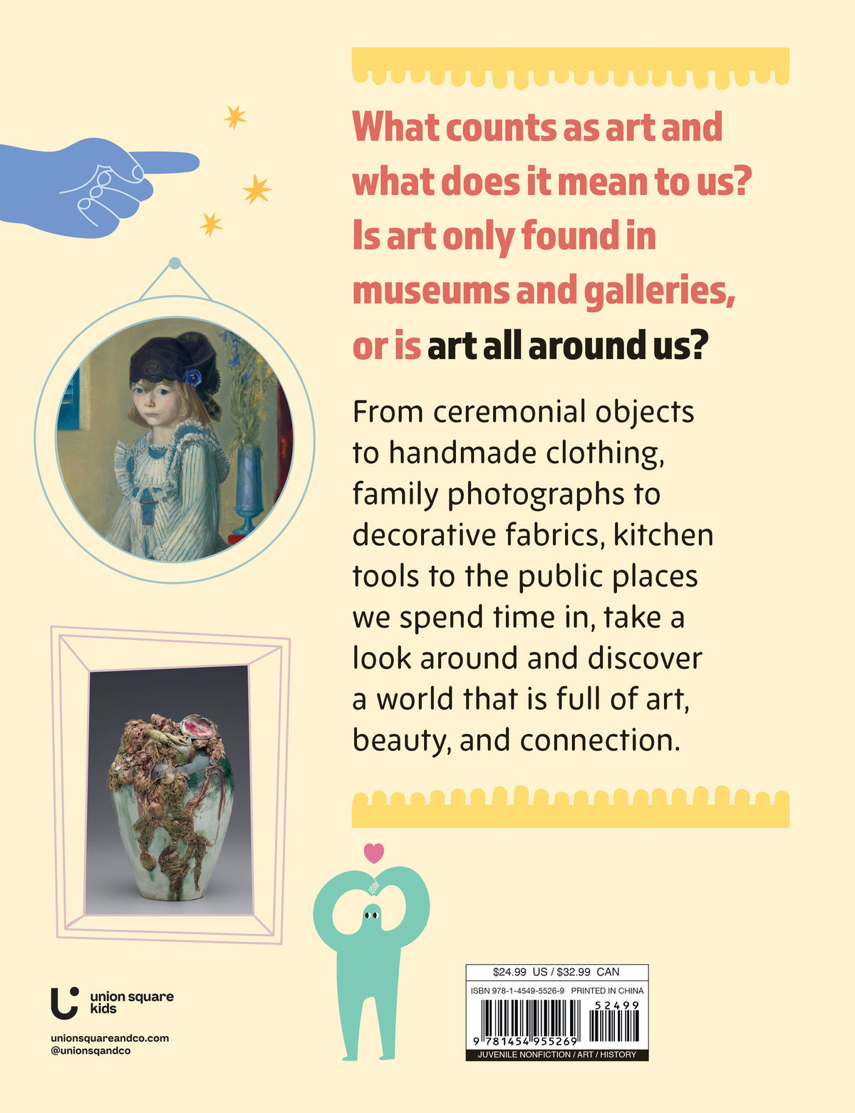 Hachette Book Group - Art All Around Us: A Kid's Guide to Finding Art: Hardcover