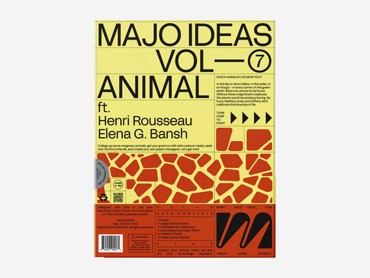 VOL ⑦ — ANIMAL Sticker Based Art Pack - PMA Store at the Portland Museum of Art, Maine