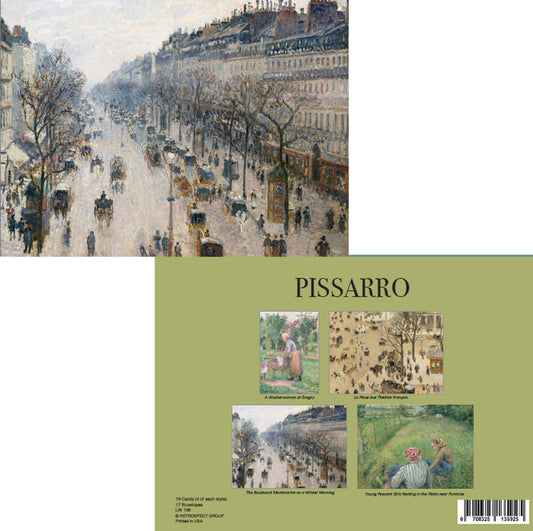 The Retrospect Group Collection - Camille Pissarro Notecard - Boxed Set - PMA Store at the Portland Museum of Art, Maine