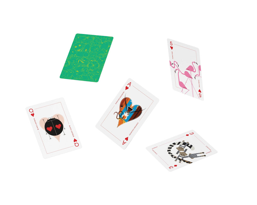Pomegranate - Charley Harper Playing Cards - PMA Store at the Portland Museum of Art, Maine