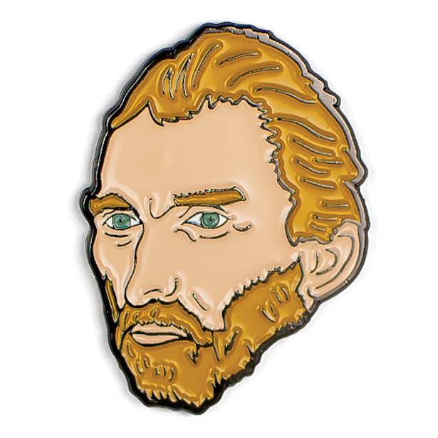 Unemployed Philosophers Guild - Van Gogh and Sunflower Pins - PMA Store at the Portland Museum of Art, Maine