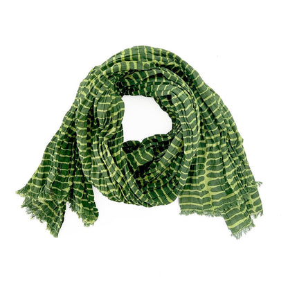 See Design - Cotton Scarf: Sonnet Pink/Orange