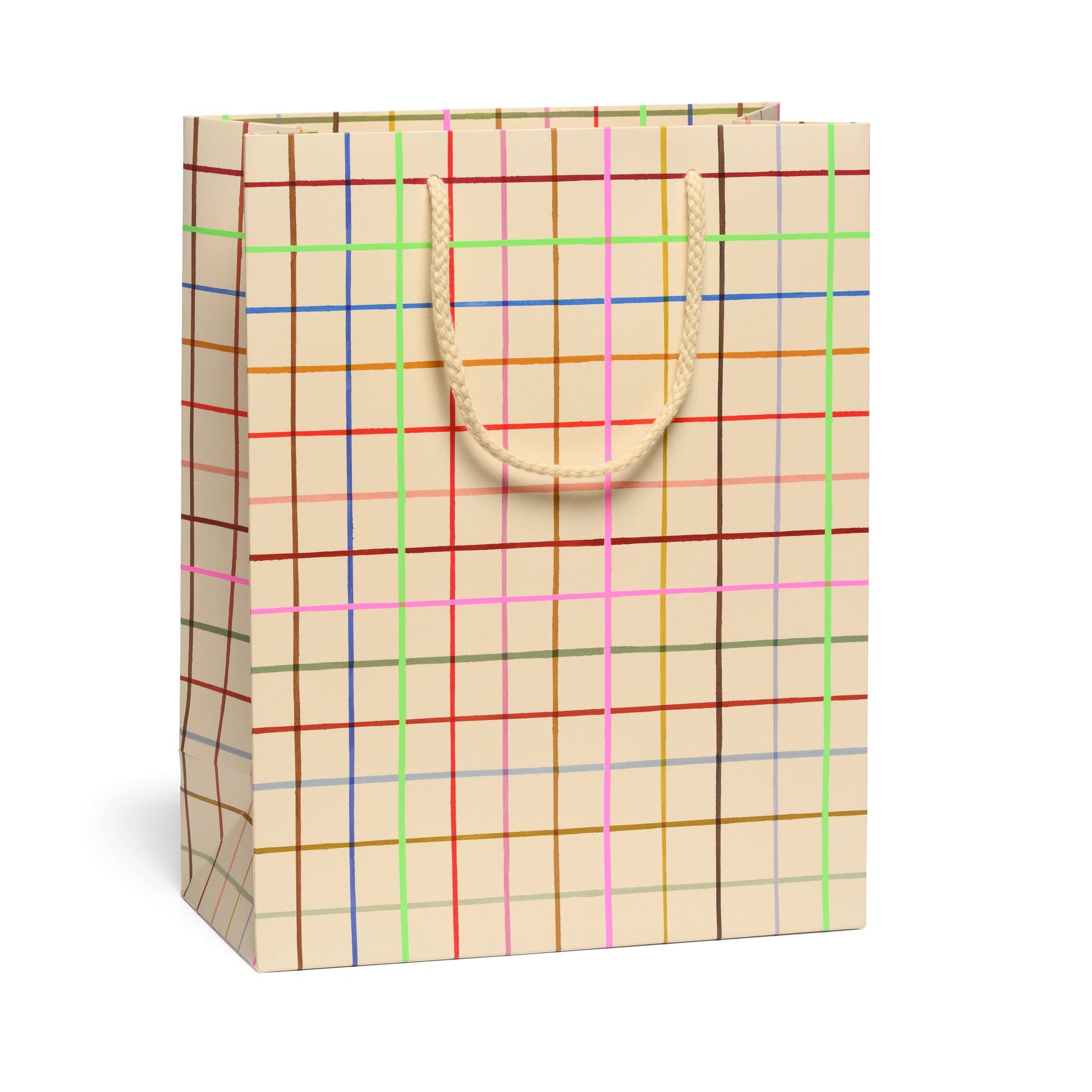 Color Grid gift bags: Medium - PMA Store at the Portland Museum of Art, Maine