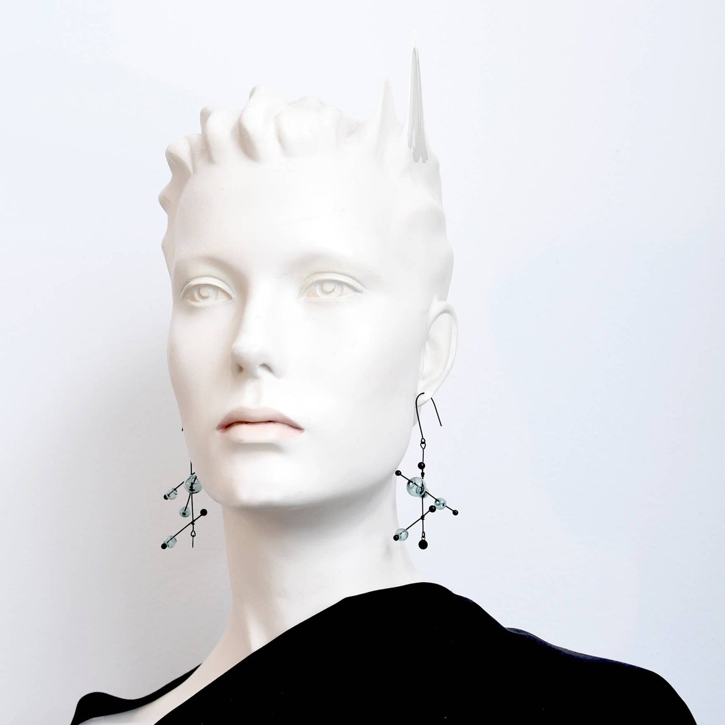 Pursuits - Wander Earrings: Glass Aqua