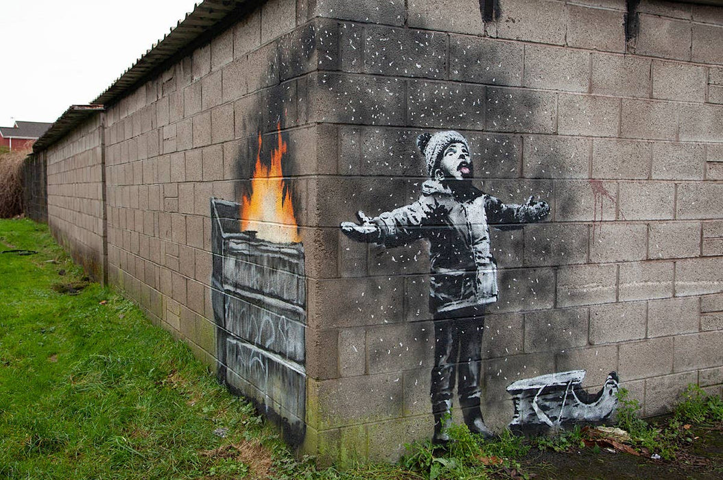 The Retrospect Group Collection - Season's Greetings, (Port Talbot, Wales) by Banksy