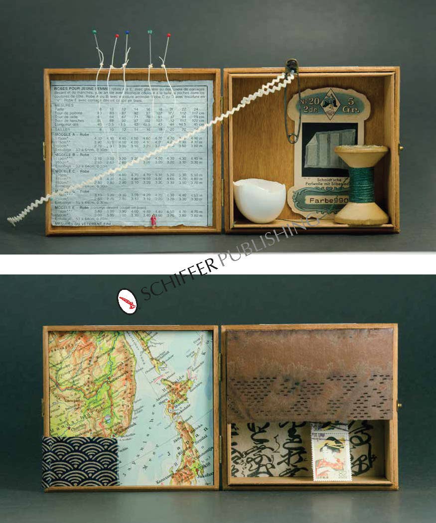 Schiffer Publishing - Art in a Box: 30 Creative Projects in Mixed-Media Assemblage - PMA Store at the Portland Museum of Art, Maine