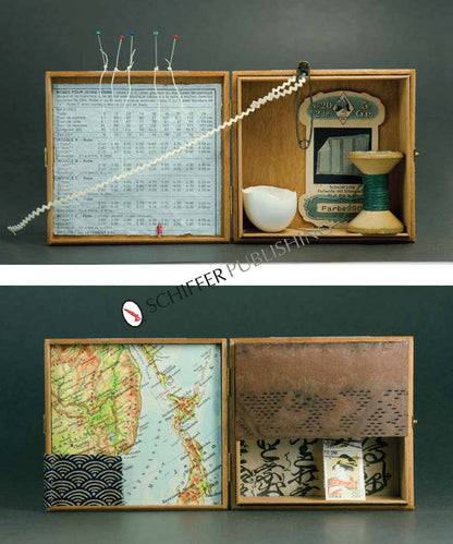 Schiffer Publishing - Art in a Box: 30 Creative Projects in Mixed-Media Assemblage - PMA Store at the Portland Museum of Art, Maine
