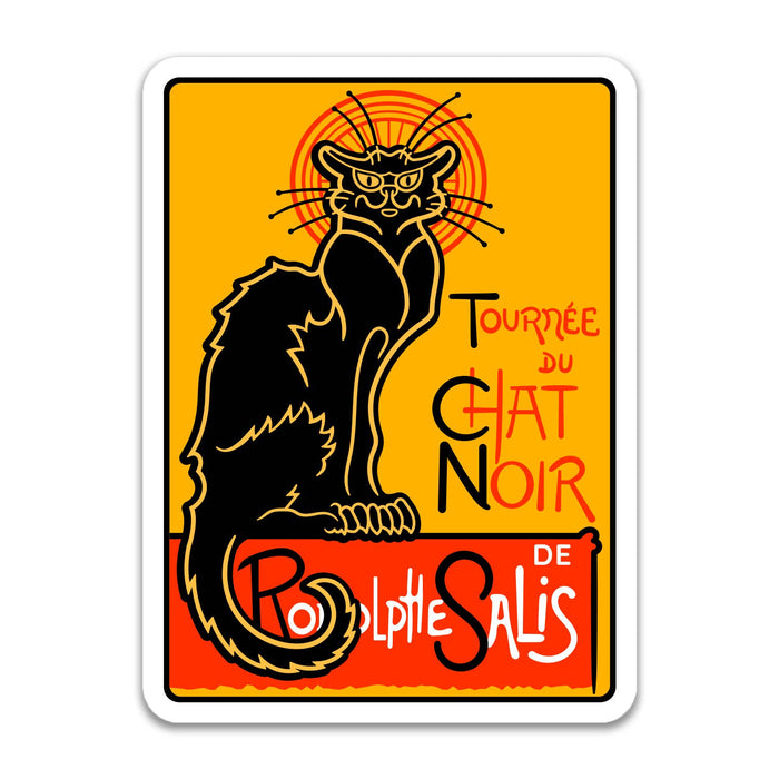 Today is Art Day - Sticker - Chat Noir - Théophile Steinlen