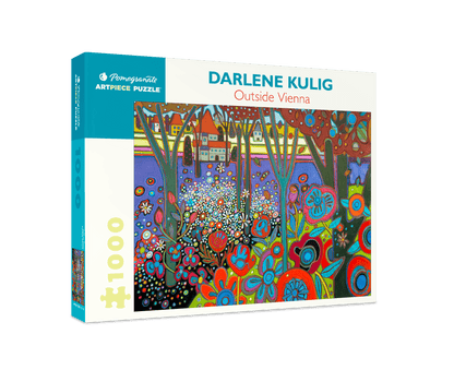 Pomegranate - Darlene Kulig: Outside Vienna 1000-Piece Jigsaw Puzzle - PMA Store at the Portland Museum of Art, Maine