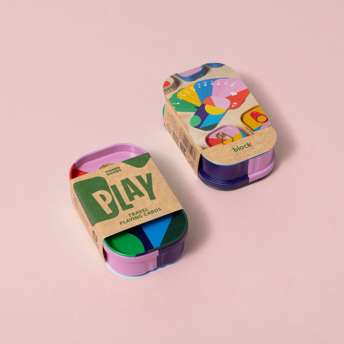 Block Design US - Tinned Goods - Playing Cards