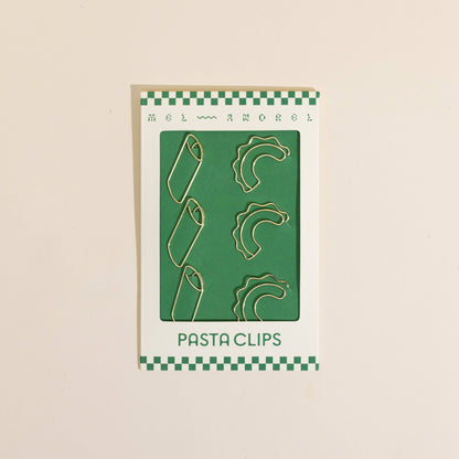 Mel Andrel - Pasta Paper Clips - Creste di Gallo + Penne