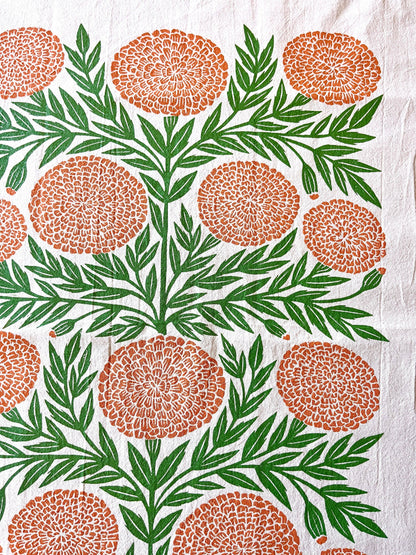 Katharine Watson - Marigold Tea Towel - PMA Store at the Portland Museum of Art, Maine