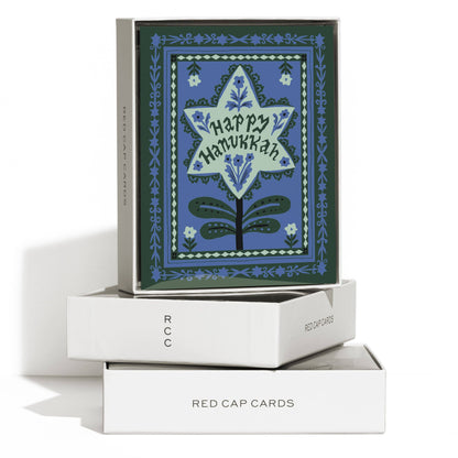Hanukkah Stamp greeting card: Single - PMA Store at the Portland Museum of Art, Maine
