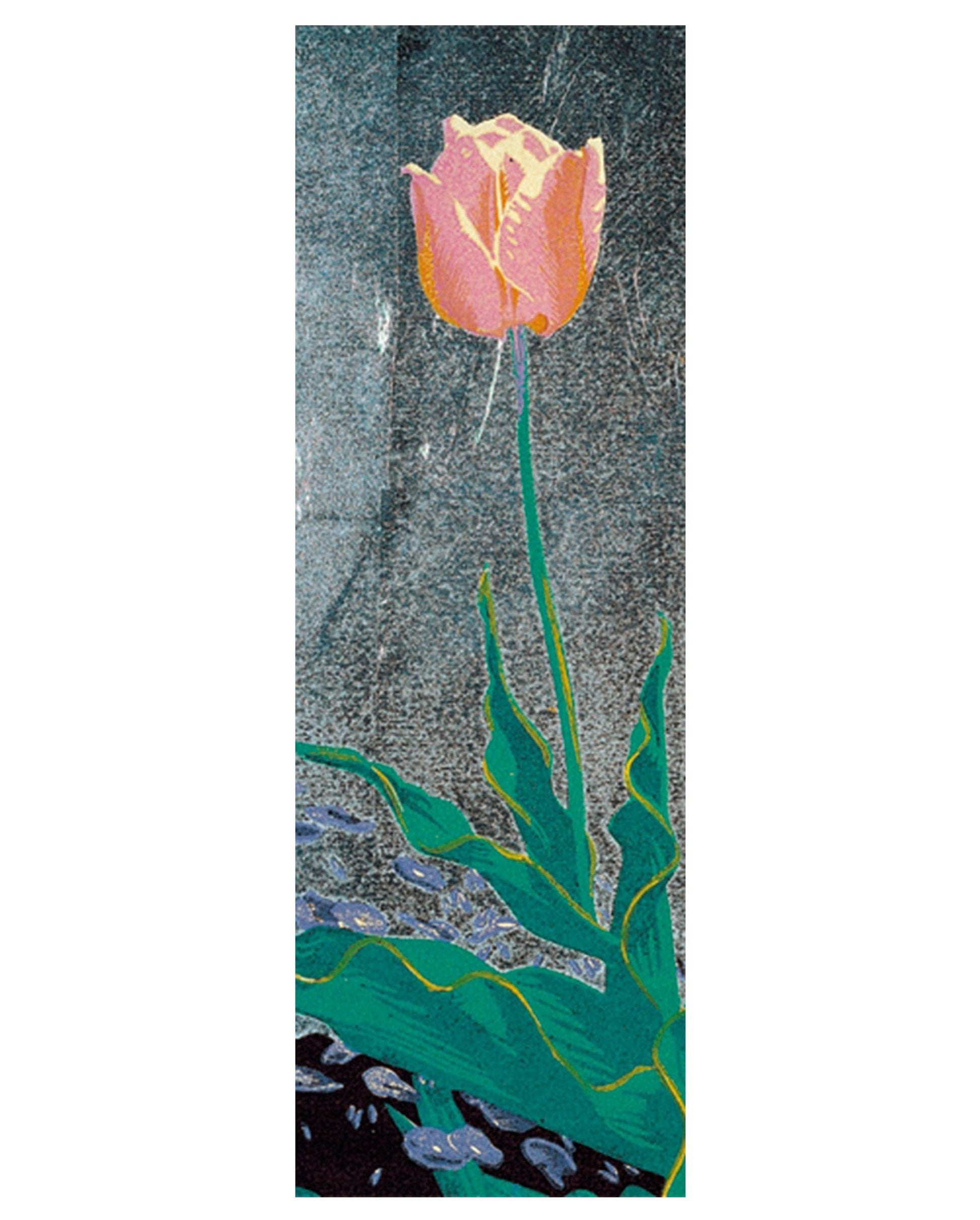 Pomegranate - Gustave Baumann: Tulips Bookmark - PMA Store at the Portland Museum of Art, Maine
