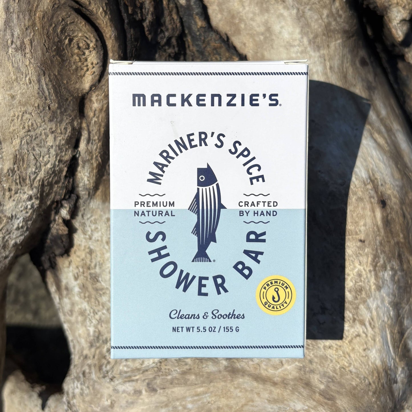 MacKenzie's Fisherman - Mariner's Spice Shower Bar- 5.5 oz (12 qty) - PMA Store at the Portland Museum of Art, Maine
