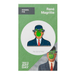 Today is Art Day - Pin - Son of Man - Magritte - PMA Store at the Portland Museum of Art, Maine