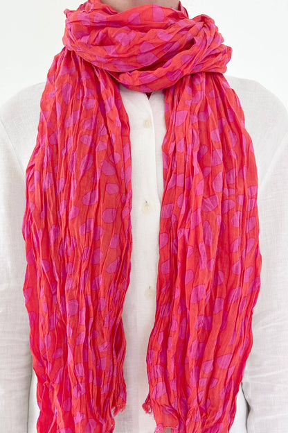 See Design - Cotton Scarf: Stitch Coal
