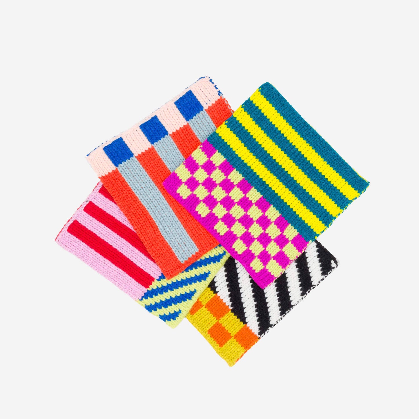 VERLOOP | knits - Pattern Patch Coaster Set: Desert