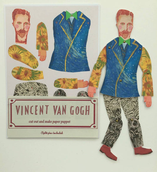 Vincent Cut and Make Puppet - PMA Store at the Portland Museum of Art, Maine