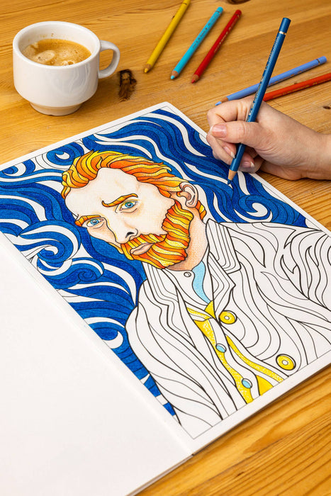 Today is Art Day - Coloring Book - Vincent van Gogh