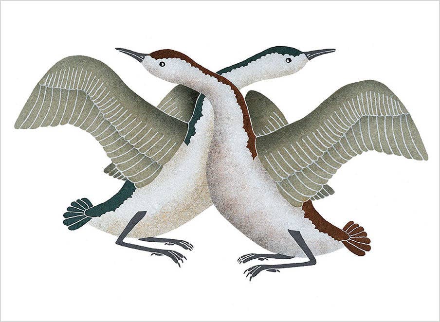 Pomegranate - Inuit Art: Birds Book of Postcards - PMA Store at the Portland Museum of Art, Maine