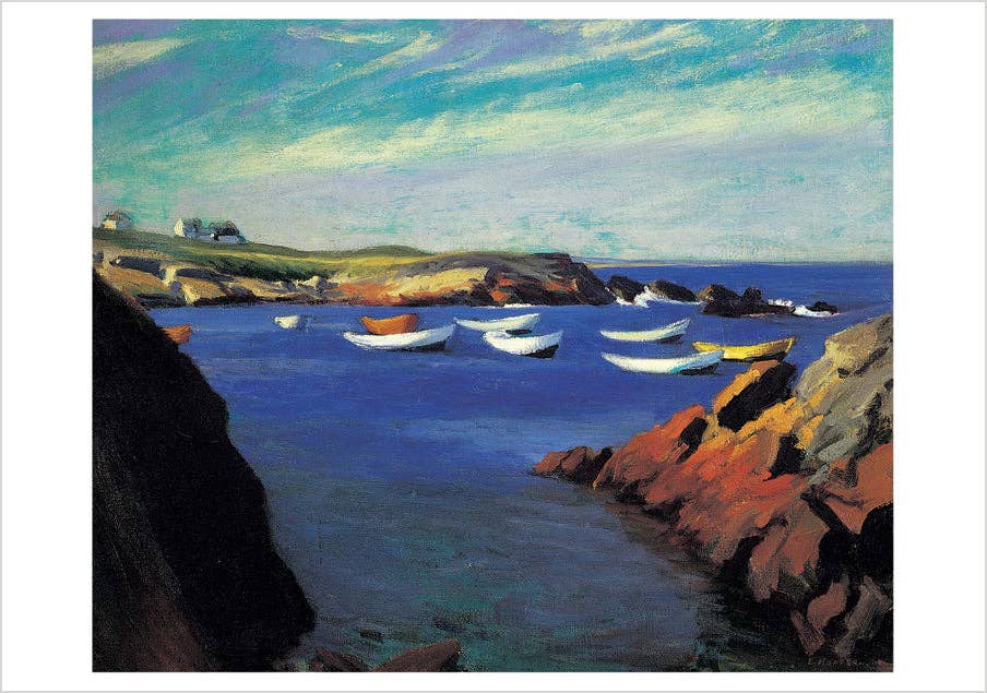 Pomegranate - Edward Hopper's New England Boxed Notecard Assortment - PMA Store at the Portland Museum of Art, Maine