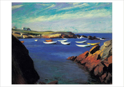 Pomegranate - Edward Hopper's New England Boxed Notecard Assortment - PMA Store at the Portland Museum of Art, Maine