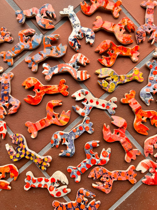 Sweet Air Studio - Lobster Ornament Porcelain - PMA Store at the Portland Museum of Art, Maine