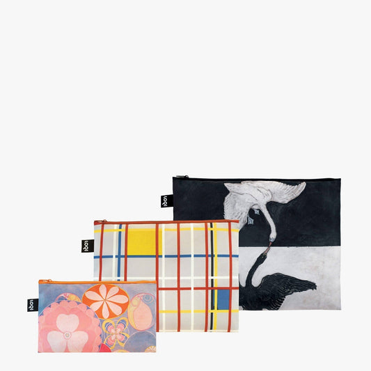 KLINT The Swan, Childhood MONDRIAN New York Recycled Zip Pockets - PMA Store at the Portland Museum of Art, Maine