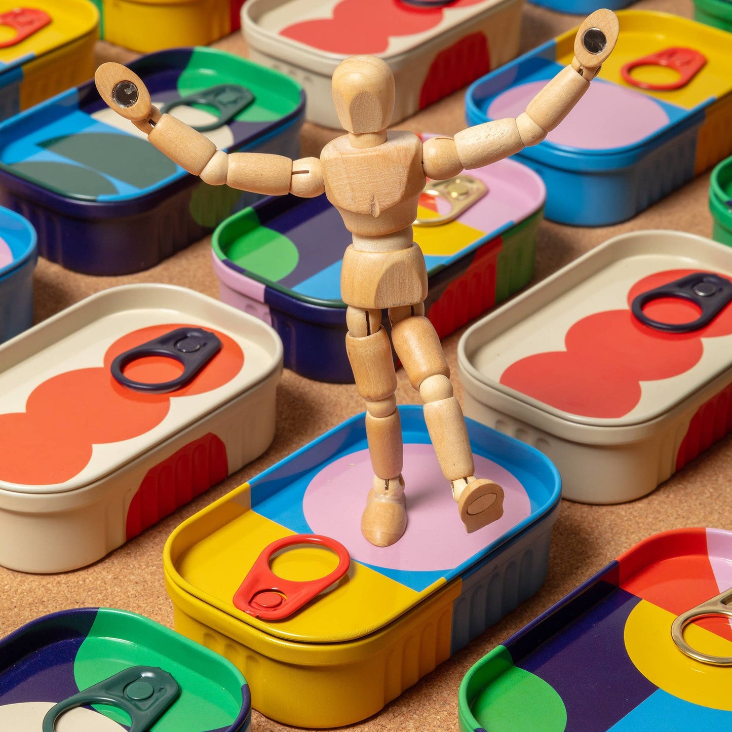 Block Design US - Tinned Goods - Mini Man
