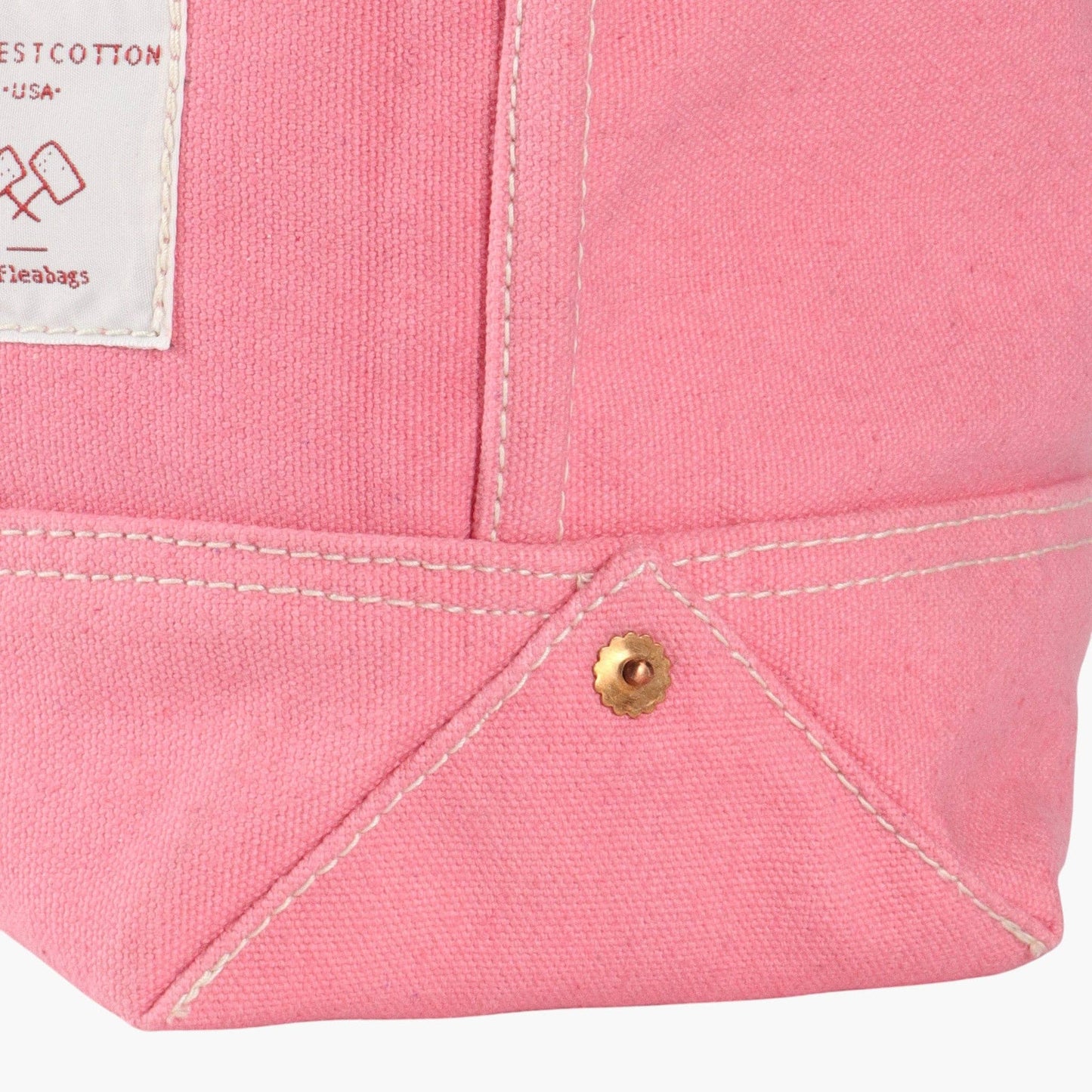 IMMODEST COTTON - Small East West Tote | Flamingo - PMA Store at the Portland Museum of Art, Maine