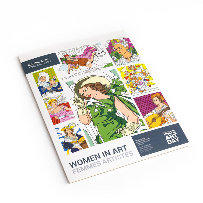 Today is Art Day - Coloring Book - Women in Art