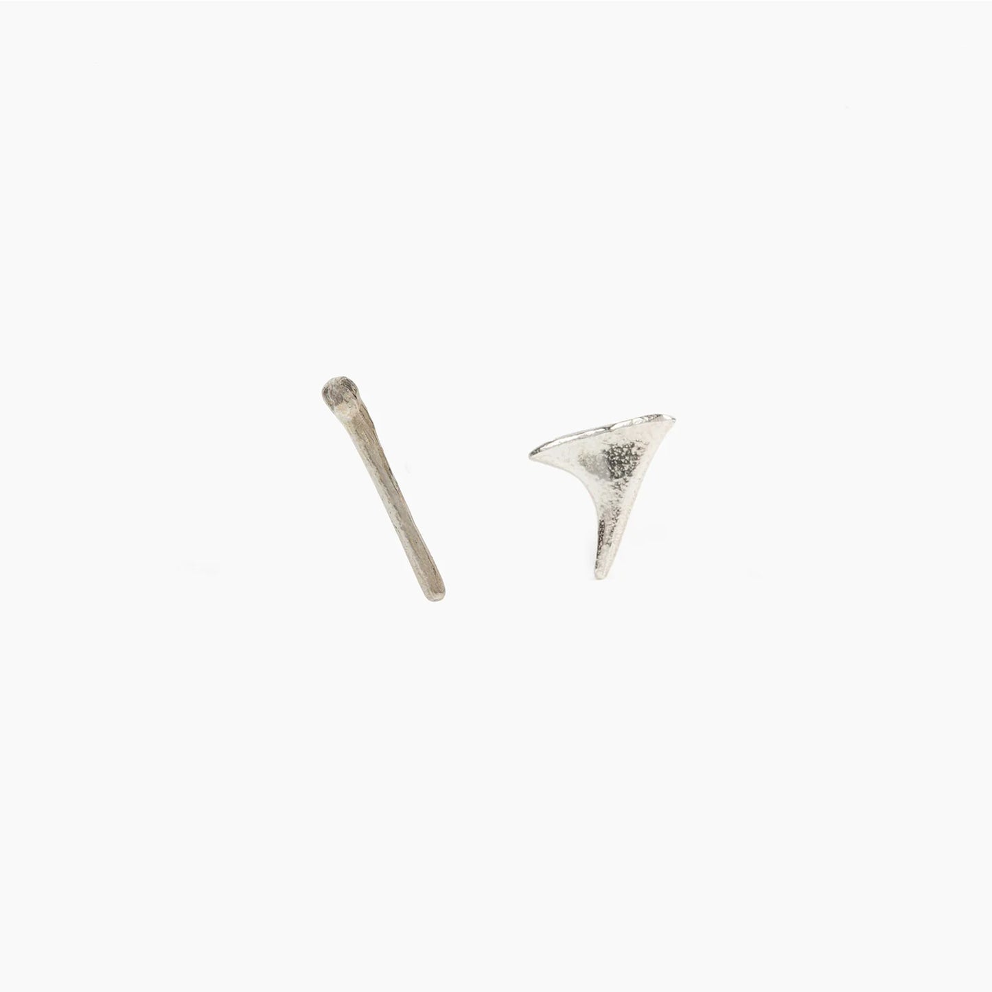 Blackberry Thorn + Bramble Mis-match Studs Earrings SS