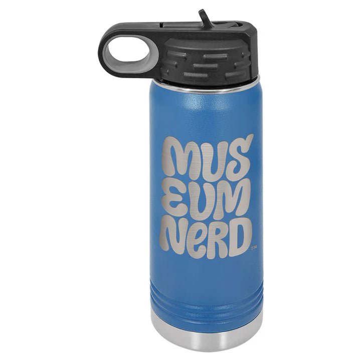 Museum Nerd Water Bottle - PMA Store at the Portland Museum of Art, Maine