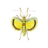 Yellow Umbrella Insect Brooch Pin