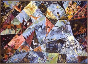Blue Savanna, 1978 by Dahlov Ipcar - PMA Store at the Portland Museum of Art, Maine