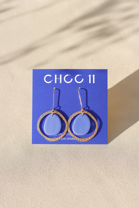 OLIVIA EARRING: Azure