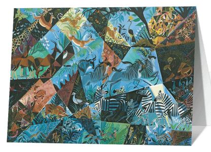 Blue Savanna, 1978 by Dahlov Ipcar - PMA Store at the Portland Museum of Art, Maine
